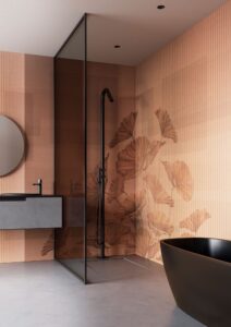 Dorothea-carta-da-parati-geometrica-con-foglie-del-catalogo-Avenue-Instabilelab-scaled